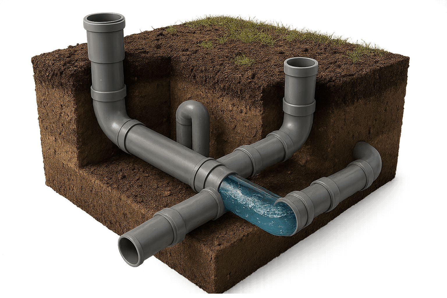 Underground Drain Plumbing Service